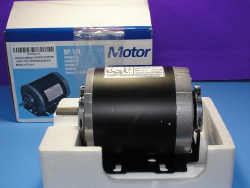 GF2024 Blower Motor 1/4HP 115V 60Hz 1725RPM 48Frame Replaces Packard ...