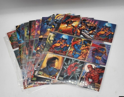 1995 Marvel Masterpieces 79 Cards From The Base Set NM