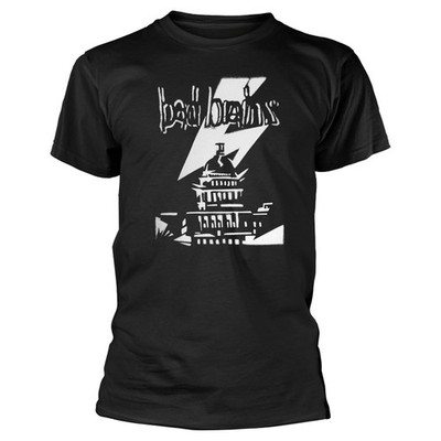 Bad Brains Unisex Adult Capitol T-Shirt L Black