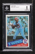 1985 Topps Kirby Puckett #536 BGS 8 HOF 3hd