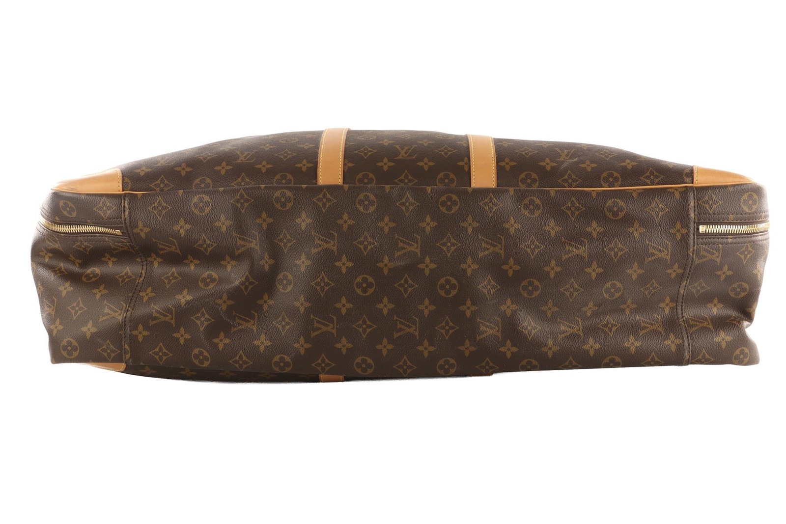 LOUIS VUITTON BROWN 2002 SIRIUS 70 MONOGRAM COATED CANVAS SUITCASE image 7
