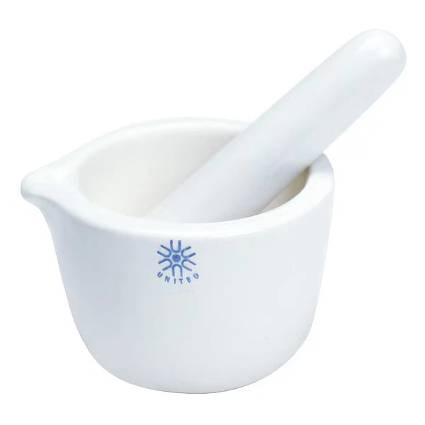 United Mortar and Pestle, Porcelain, Glzd, 1150C JMD050 United JMD050