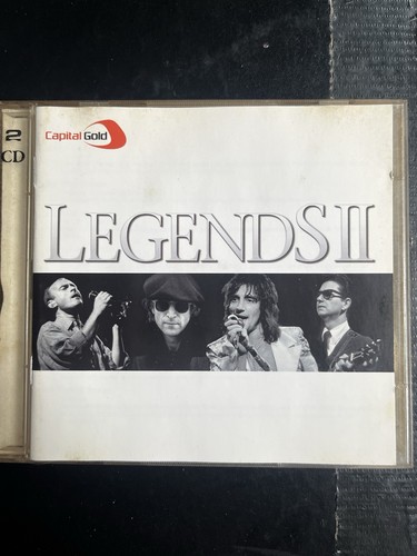 CAPITAL GOLD LEGENDS II 2 Used 43 Track Compilation Cd Rock Pop Soul 60s 70s 80s