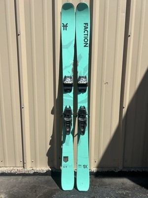 2025 Faction Agent 1X  Womens Skis, 154cm + Marker Squire GW adjustable Bindings
