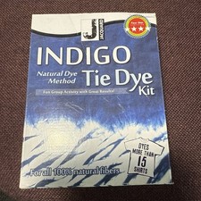 Indigo Tie Dye Kit Jacquard NEW Cotton Natural fibers B1
