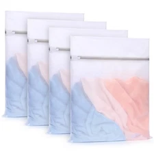 3Pcs Durable Fine Mesh Laundry Bags for Delicates 16 x 20 Inches (3, Large)