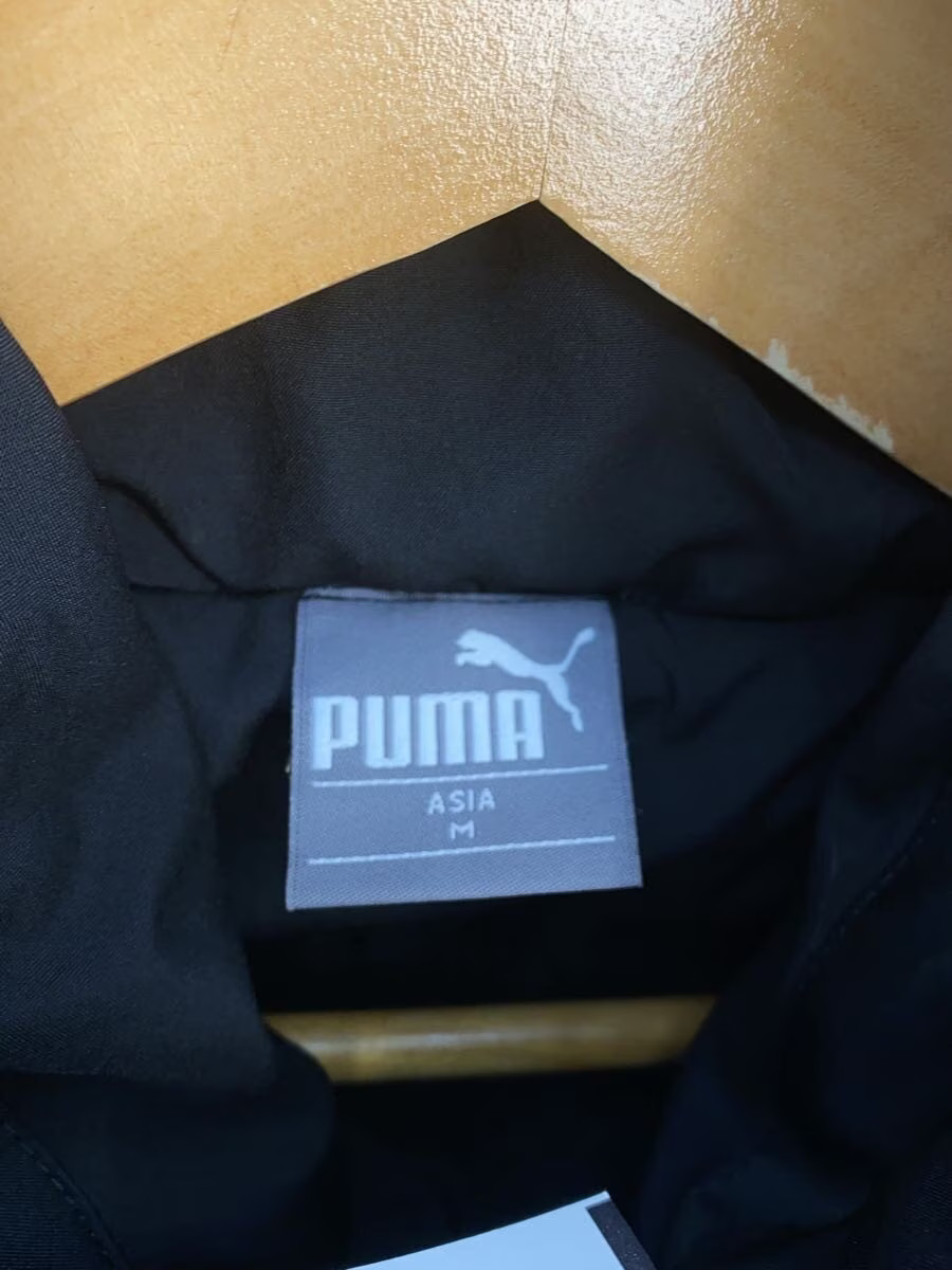 PUMA Down Jacket, Medium, Polyester, Black, Camou… - image 3