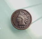 VERY NICE 1894 INDIAN CENT PENNY- HARDER DATE, NICE COLOR