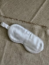 Bridal Silk Sleep Mask Bridal 100 6a Mullberry Hypoallergenic Bonus Case NEW 