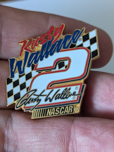 Rusty Wallace #2 Nascar Wincraft Racing - Metal Lapel / Hat Pin - Picture 6 of 9