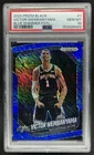 2024-25 Prizm Black Victor Wembanyama Blue Shimmer FOTL Prizm #/35 PSA 10
