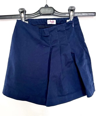 Il gufo Navy Pleated Skirt 4 Years