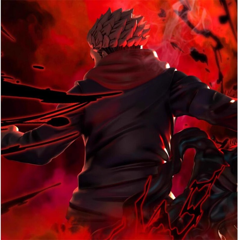 Mighty Jaxx Itadori Yuji Insense Chamber Colorized Edition Painted