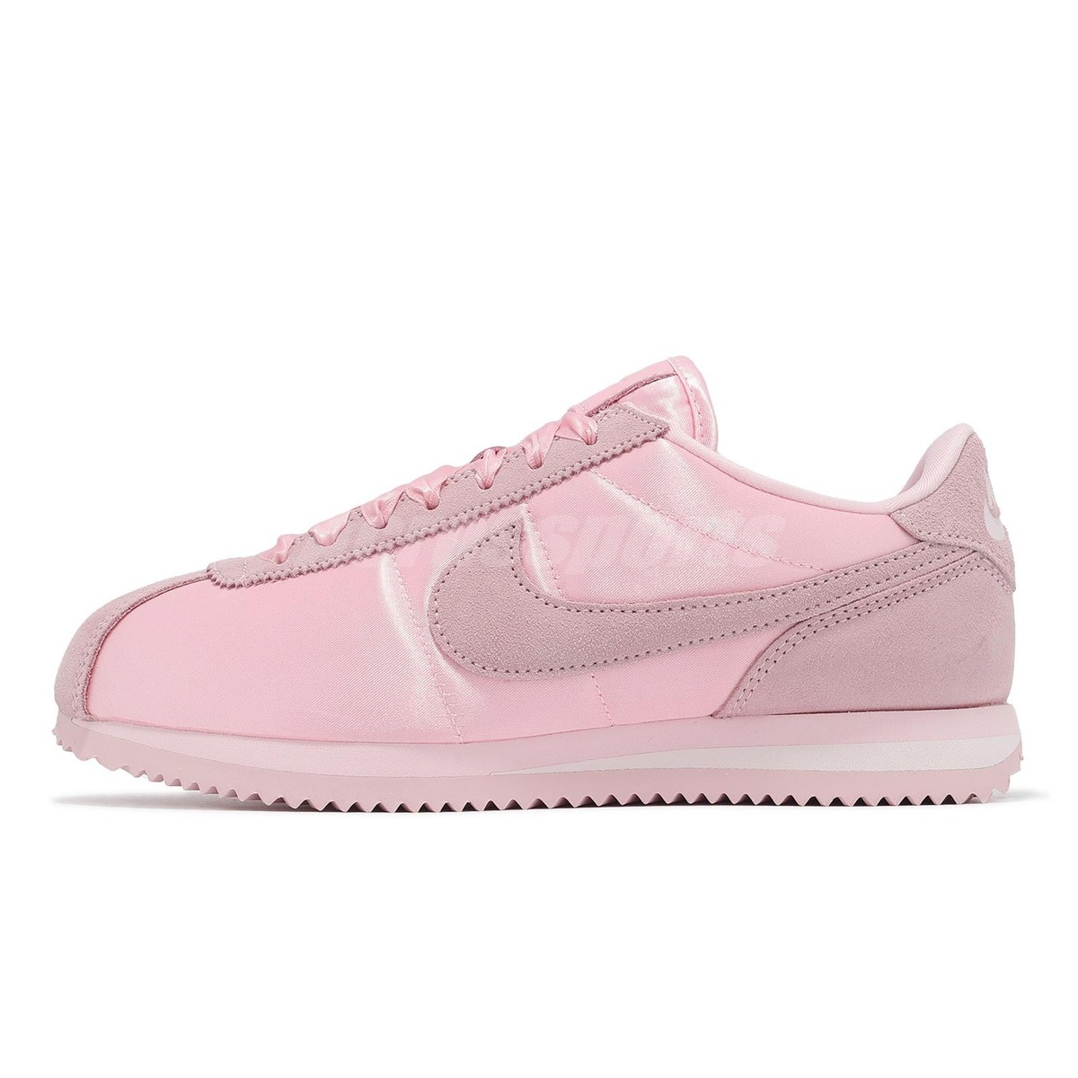 Nike Wmns Cortez Textile Satin Pack Soft Pink Women Casual Shoes