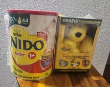 Nestle Nido Kinder 1 + Toddler Powdered Milk Beverage 52.9 Oz & Marioneta Dudu 