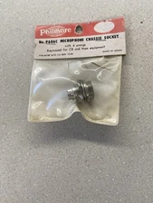 Philmore P606C 4-pin microphone Chassis Socket, NOS