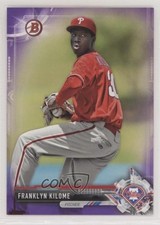 2017 Bowman Prospects Purple 191/250 Franklyn Kilome #BP41 0ws