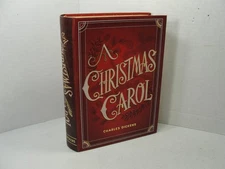 A CHRISTMAS CAROL Punch Studio small Christmas book box for storage or gifts