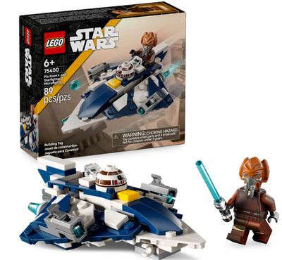 75400 LEGO  Star Wars  Plo Koons Jedi Starfighter  Microfighter