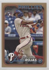2024 Topps Series 1 Gold 375/2024 Johan Rojas #209 0z9m