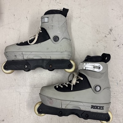 ROCES YUTO GOTO PRO FITH ELEMENT AGGRESSIVE INLINE SKATES sz 8 GRAY black
