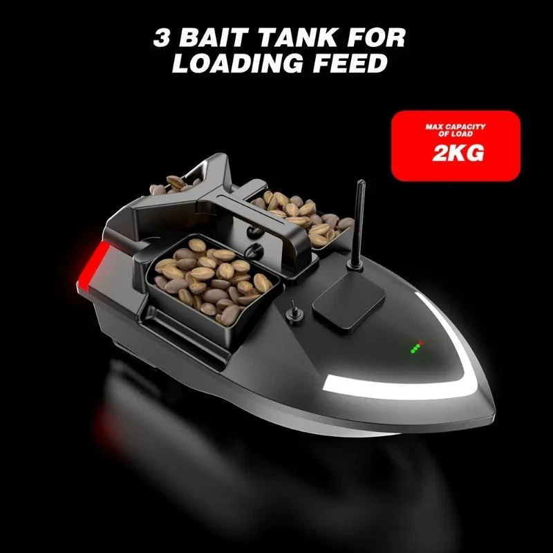 BARCHINO PER ESCHE BARCHINO CARPFISHING RADIOCOMANDATO CON GPS E 3 CONTENITORI - Bild 3 von 4