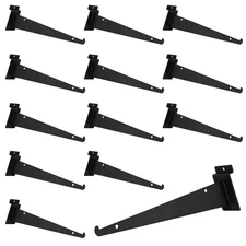 10 Inch Slatwall Shelf Bracket, Slatwall Accessories, Heavy Duty Slat Wall Sh...