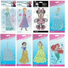 Jolee's DISNEY Bling Stickers  Mickey, Minnie, Elsa, Anna, Cinderella You Pick