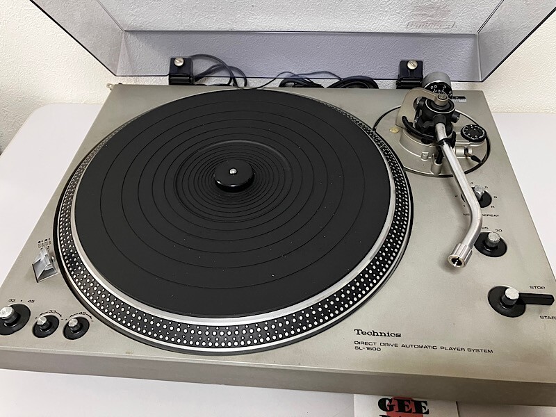 Technics SL-1600 Direct Drive Automatic Turntable Tested
