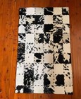 cowhide patchwork rug handmade hair on patchwork
