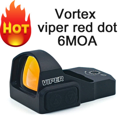 Vortex Viper Red Dot Sights 6 MOA 10 Levels Auto-Brightness COMPLETE 8 PIECE KIT