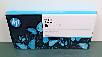 HP - 738 Black - 300ml - Flex Tech Ink Cartridge - 4/2027 - New/Sealed
