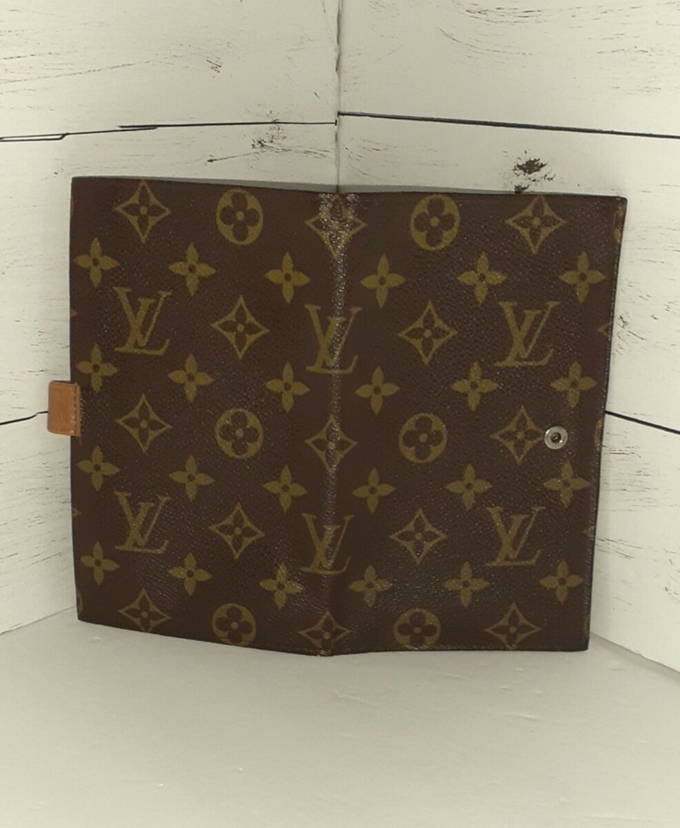 LOUIS VUITTON Saks Fifth Avenue Wallet Agenda Credit Card Organizer