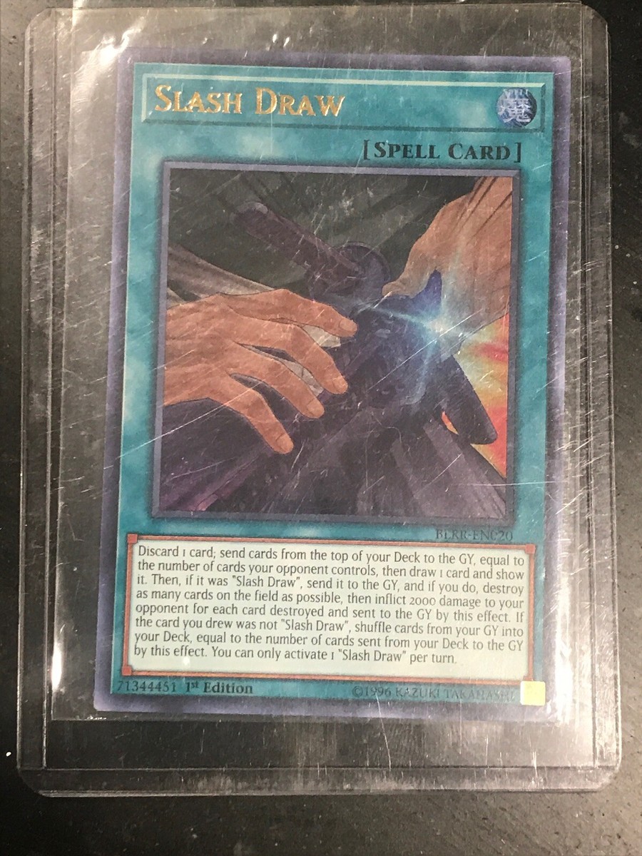 yugioh slash draw deck destroy every card on the field Slash Draw