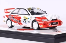 Fine 1:64 Scale White #22 GC8 WRC Rally Sports Diecast Metal Car
