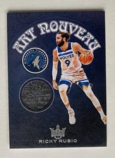 2020 Court Kings Ricky Rubio Art Nouveau Game Worn Material