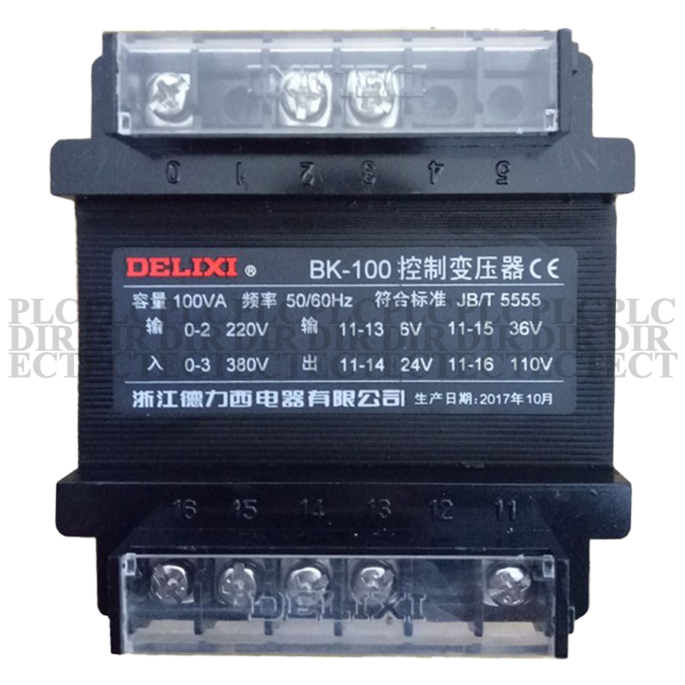 NEW Delixi BK-100VA Copper Control Transformer 110V