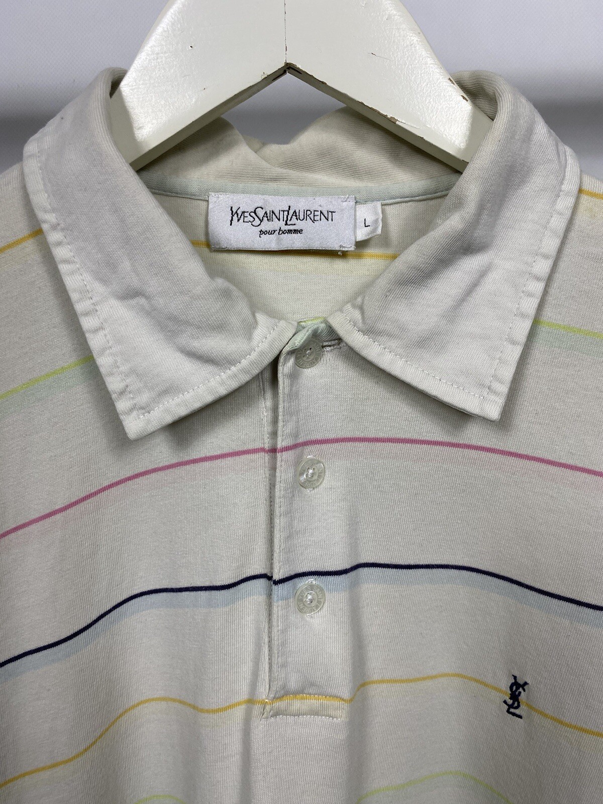 Polo uomo vintage Yves Saint Laurent taglia grande
