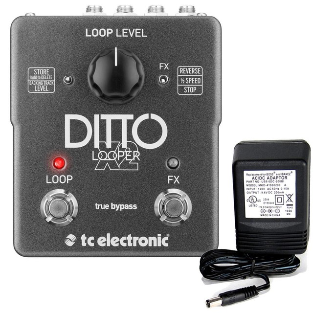 TC Electronic Ditto X2 Looper Guitar Effect Pedal for sale online eBay