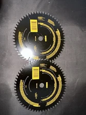 2 DEWALT 7-1/4 CARBIDE TIPPED CIRCULAR SAW FINISH BLADES 60T 60 TOOTH DWA171460