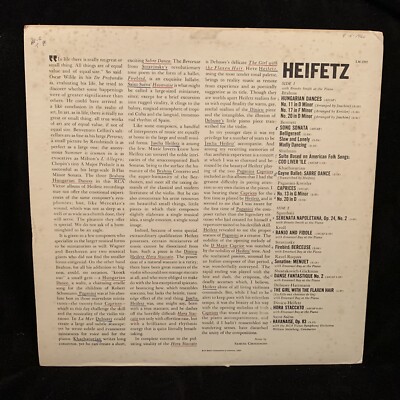 JASCHA HEIFETZ violin - 