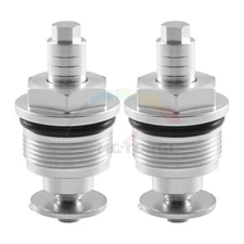 2x New Fork Bolts For Honda GB250 33mm fork Adjustable Fork Cap Pair