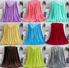 Solid Luxury Large Warm Faux Fur Throw Fleece Sofa Bed Blanket Double King Size