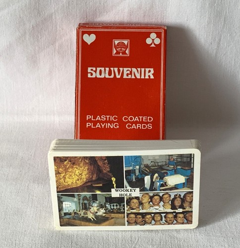 BN Sealed Complete Deck Playing Cards - SOUVENIR WOOKEY HOLE ENGLAND