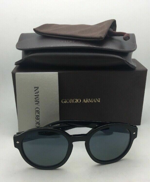New GIORGIO ARMANI Sunglasses AR 8005 5001/R5 Matte Black on  display picture 1