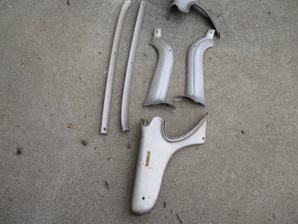 1960 Pontiac Catalina Star Chief Bonneville 4dr внутренняя отделка лобового стекла молдинг - Изображение 2 из 4