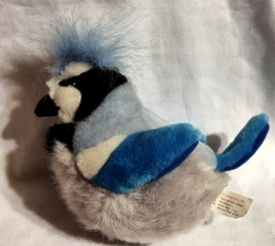 Wild Republic Audubon Blue Jay Bird Plush NO Sound #78518
