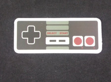 Colorful Gamers  Video Gaming Sticker 1.18" x 2.5" AR 