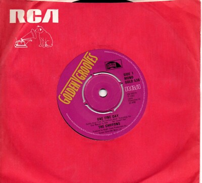 Chiffons (The):One fine day/A love so fine:UK Golden Grooves:Re-Issue