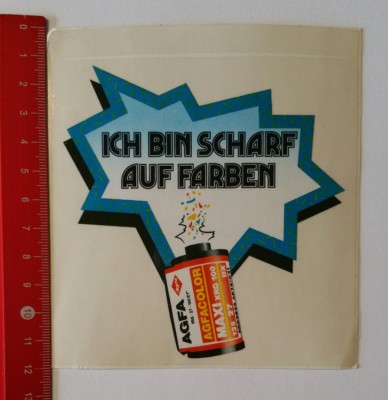 Decal/Decal: AGFA Agfacolor Maxi XRG 100 - Sharp on Colors (140417104)